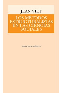 Papel Los métodos estructuralistas en las ciencias sociales