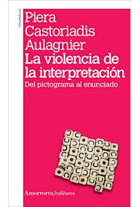 papel La violencia de la interpretación