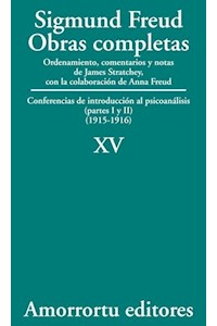 papel XV. Conferencias de introducción al psicoanálisis (partes I y II) (1915-1916)