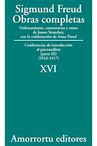 papel XVI. Conferencias de introducción al psicoanálisis (parte III) (1916-1917)