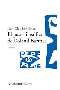 Papel El paso filosófico de Roland Barthes