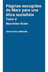papel Páginas escogidas de Marx para una ética socialista - Tomo 2