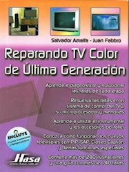 Papel Reparando Tv Color De Ultima Generacion