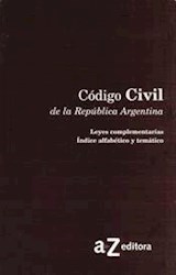 Papel Codigo Civil De La Rep Argentina Az