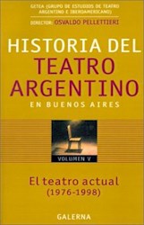 Papel Historia Del Teatro Argentino Vol V