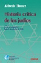 Papel Historia Critica De Los Judios Tomo I