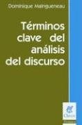 Papel Terminos Claves Del Analisis Del Discurso