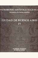 Papel INVENTARIO DE BIENES MUEBLES. CIUDAD DE BUENOS AIRES IV