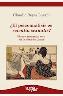 Papel ¿EL PSICOANÁLISIS ES SCIENTIA SEXUALIS?