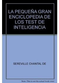 Papel La Pequeña Gran Enciclopedia De Los Tests De Inteligencia