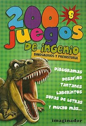 Papel 200 Juegos De Ingenio 8 - Dinosaurios Y Prehistoria