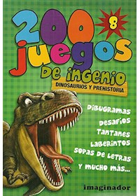 Papel 200 Juegos De Ingenio - Dinosaurio Y Prehistoria