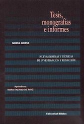 Papel Tesis Monografias E Informes
