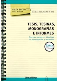 Papel Tesis Tesinas Monografias E Informes