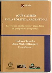Papel Que Cambio En La Politica Argentina