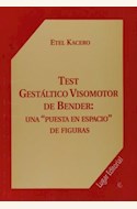 Papel TEST GESTALTICO VISOMOTOR DE BENDER: UNA "PUESTA EN ESPA...