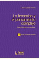 Papel LO FEMENINO Y EL PENSAMIENTO COMPLEJO