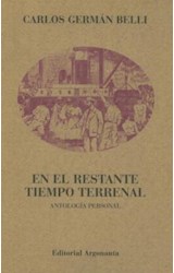 Papel EN EL RESTANTE TIEMPO TERRENAL (Antología personal)