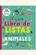Papel EL GRAN LIBRO DE LISTAS CURIOSAS DE ANIMALES
