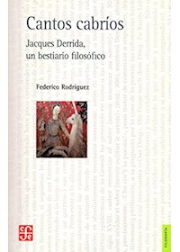 Papel Cantos Cabrios. Jacques Derrida, Un Bestiario Filosófico