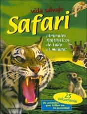 Papel Vida Salvaje Safari Revista Con Pegatinas