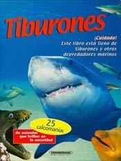 Papel Tiburones Revista Con Pegatinas