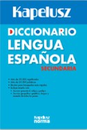 Papel Diccionario Lengua Española Secundaria