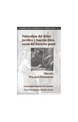  NATURALEZA DEL DEBER JURIDICO Y FUNCION ETIC
