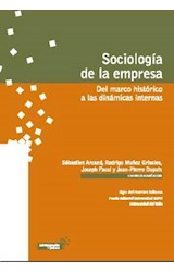  SOCIOLOGIA DE LA EMPRESA   DEL MARCO HISTORI