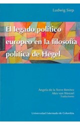  EL LEGADO POLITICO EUROPEO EN LA FILOSOFIA P