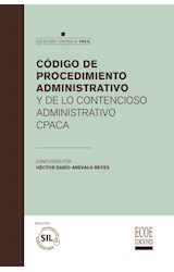  Código de procedimiento administrativo y de lo contencioso administrativo