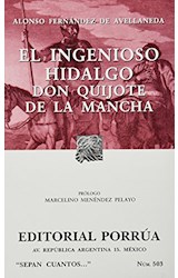 Papel La Ingenioso Hidalgo Don Quijote De La Mancha