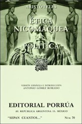 Papel Etica Nicomaquea - Politica