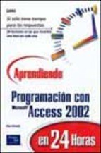 Papel Programacion Con Access 2002 Aprendiendo