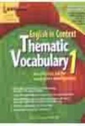 Papel Thematic Vocabulary 1 English In Context