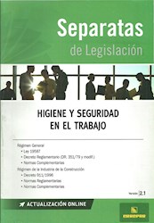 Papel Separatas De Legislacion - Higiene Y Seguridad En El Trabajo