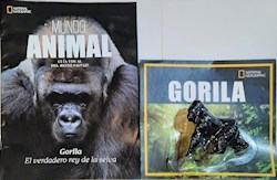 Papel Mundo Animal - Gorila Con Juguete