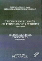 Papel Diccionario Bilingue De Terminologia Juridic