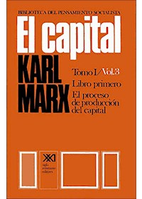 Papel El Capital Libro I Vol 3