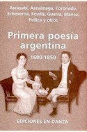 Papel PRIMERA POESIA ARGENTINA 1600-1850