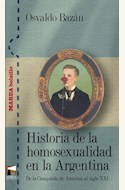 Papel HISTORIA DE LA HOMOSEXUALIDAD EN LA ARGENTINA 8/06
