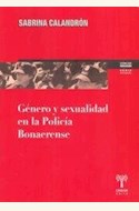 Papel GENERO Y SEXUALIDAD EN LA POLICIA BONAERENSE