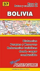 Papel Nº 37 Mapa Rutas Y Caminos Bolivia