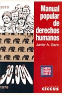 Papel MANUAL POPULAR DE DERECHOS HUMANOS