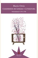 Papel CUADERNOS DE LENGUA Y LITERATURA -VOLUMENES V, VI, VII-