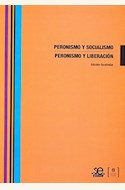 Papel PERONISMO Y SOCIALISMO, PERONISMO Y LIBERACIÓN