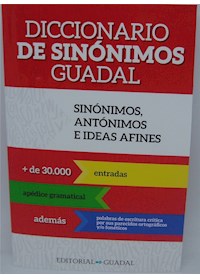 Papel Diccionario De Sinónimos Guadal 2020