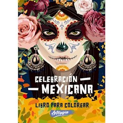 Papel Celebracion Mexicana - Libro Par Acolorear