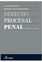Papel Derecho procesal penal (cartoné)