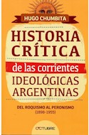 Papel HISTORIA CRITICA DE LAS CORRIENTES IDEOLOGICAS ARGENTINAS  (1898-1955)